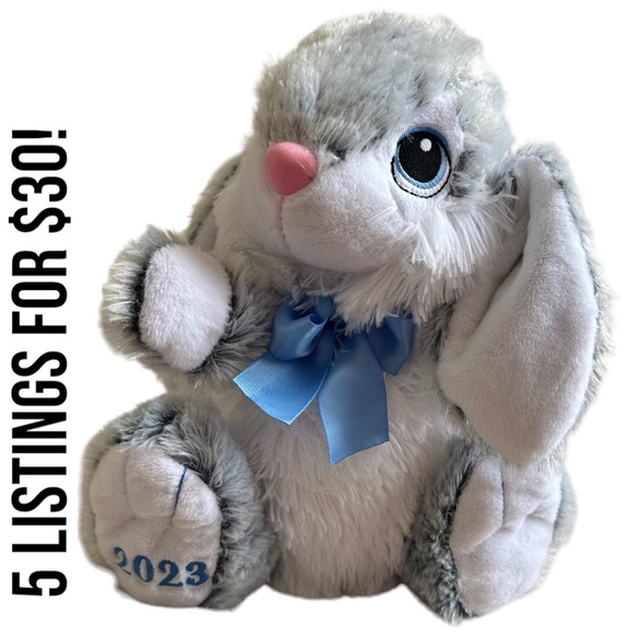 Stuffed Rabbit Bunny Large Ultra Plush Children’s Stuffed Animal 2023 Easter - Picture 1 of 12
